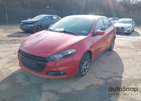 2013 Dodge Dart Sxt from USA, damaged, VIN 1C3CDFBA0DD323333